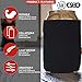 CSBD 50 Pack Blank Can Coolers, Foam Collapsible Insulated Can Sleeves for Beer, Soda, Water Bottles, Bulk Customizable Sublimation Blanks for DIY, HTV Vinyl Projects, Parties, Weddings - Black