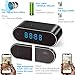 Hidden Spy Camera WiFi, WBESEV 1080P Clock Hidden Cameras Wireless IP Surveillance Camera for Home Security Monitor Video Recorder Nanny Cam 140°Angle Night Vision Motion Detection (Latest Version)