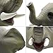 CreepyParty Deluxe Novelty Halloween Costume Party Latex Animal Head Mask Elephant