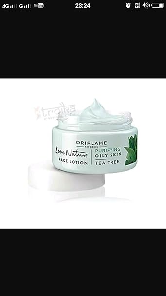 oriflame tea tree moisturizer