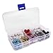 BEADNOVA 100pcs 8 Color Mix Lot Top Quality Crystal Rhinestones Pave Clay Spacer Ball Beads (10mm Box Set)