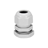 uxcell PG16 Cable Gland Waterproof Plastic Joint