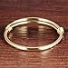 Fashion Expandable Gold Plated Bracelet Bangle For Baby Children Newborn Gift Length 4.7