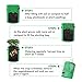 Tvird Potato Grow Bags 2 Pack 10 Gallon Planting Pouch Fabric Pots Premium Breathable Cloth Bags for Potato/Plant Container with Handles and Velcro Window（Green）thumb 2