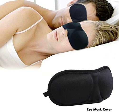 NEW 3D Eye Mask Shade Cover Rest Sleep Eyepatch Blindfold Shield Travel Sleeping Aid