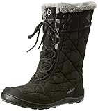 Columbia Women's Minx Mid Ii Omni-heat Snow Boot, Black, Charcoal, 8 B US