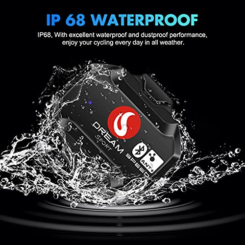 DREAM SPORT Speed Sensor Bike Speedometer Wireless Bluetooth ANT+ for