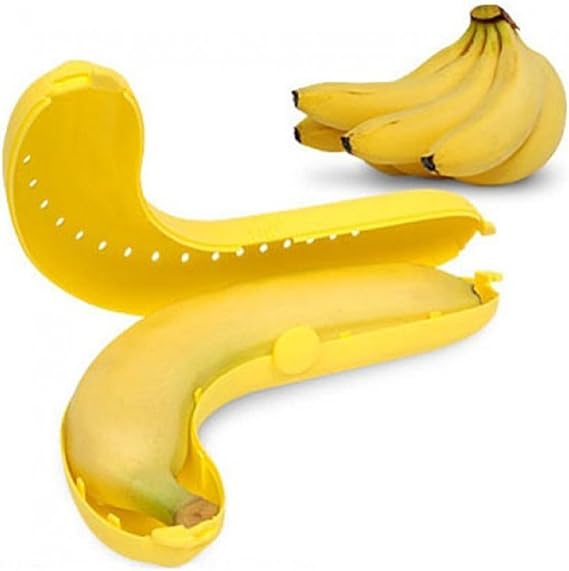 Banana Keeper 2 Yellow Banana Saver Banana Holders Banana Case for All