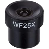 AmScope One 25X Microscope Eyepiece (23mm) | One Eyepiece, 25X Magnification, 23mm Diameter
