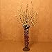 EAMBRITE 6PK Lighted Branches Brown Twig Stake with 120LED Warm White Lights, 30