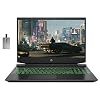 2022 HP Pavilion 15.6″ FHD Gaming Laptop Laptop Computer, AMD Ryzen 5-4600H Processor, 16GB RAM, 512GB PCIe SSD, Backlit Keyboard, HD Webcam, GeForce GTX 1650, Win 10, Black, 32GB SnowBell USB Card