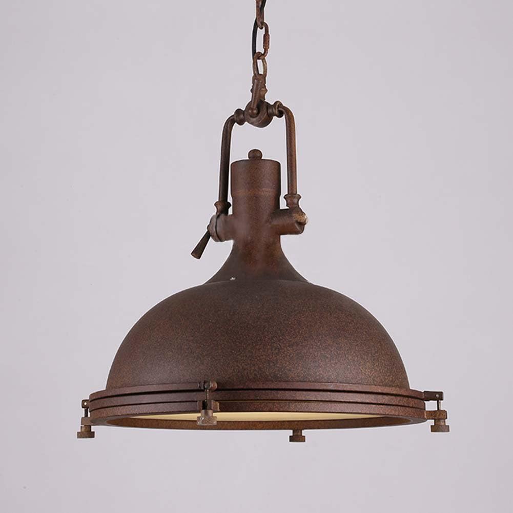 Industrial Nautical Style Single PendantLITFAD 18" Dome Shape Pendant