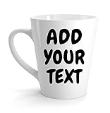 Custom White Coffee Mug - ADD YOUR NAME TEXT