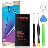 Note 5 Battery,Trswyop 3200mah Internal Replacement Li-ion Battery for Samsung Galaxy Note 5 [SM-N920 N920T N920A N920P N920V ] Spare Battery [24 Month Warranty]
