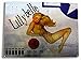 Lillybelle Airplane Nose Art Metal Sign, Foxy Blonde Pinup, WW II Bomber Poster