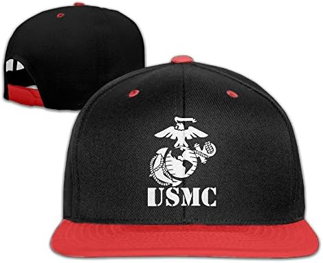 Artys Caps Eagle Globe Anchor USMC Marine Corps Vinyl Adjustable Unisex Hip Hop Hat Stylish Snapback Hats For Kid's One Size