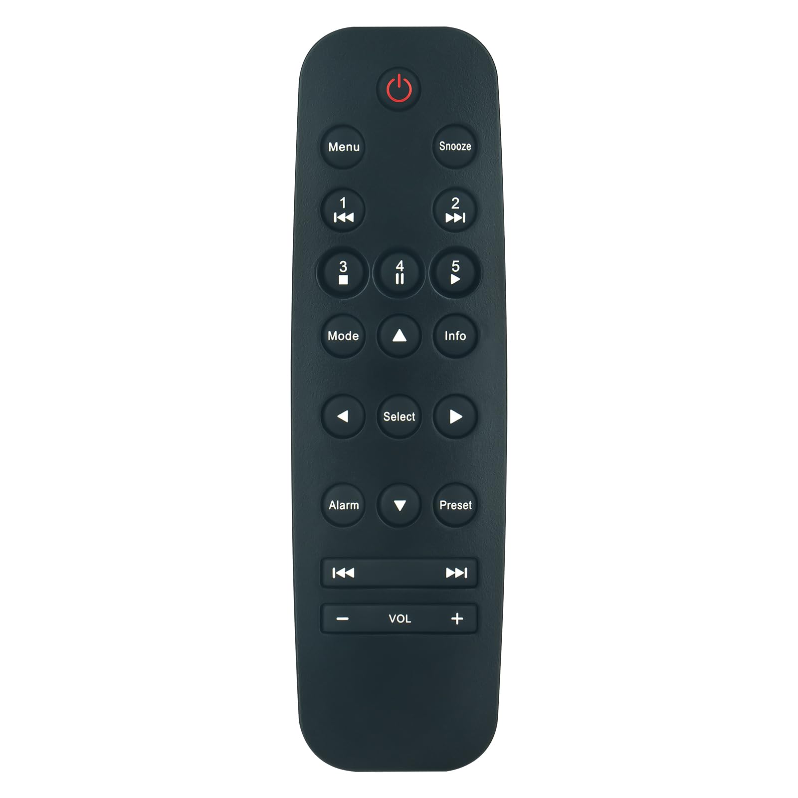 VINABTY New Stream 93i Remote Control Replacement fit for ROBERTS Stream 93i DAB Radio Remote Controller
