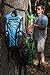 Live Infinitely Outdoor Equipment Gear Hanger Camping Accessories- 9’ Pack Strap for Around Trees or Branches with 6 Aluminum Fully Adjustable T Hooks- Easily Hang 80Lbs of Gear from Each Hook