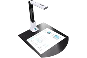 Document Scanner Camera, 8 Million Pixels HD Auto Focusing USB Document Camera Scanner, for Scanning Files Notes Picture, for