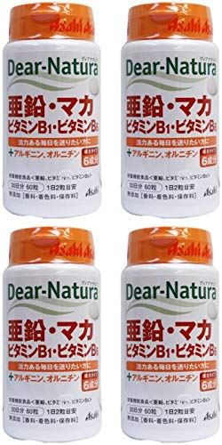 【まとめ買い】ディアナチュラ 亜鉛・マカ・ビタミンB1・ビタミンB6 60粒 (30日分)【×4個】商品画像