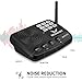 Wireless Intercom System Hosmart 1/2 Mile Long Range 7-Channel Security Wireless Intercom System for Home or Office (2018 New Version) [6 Stations Black]