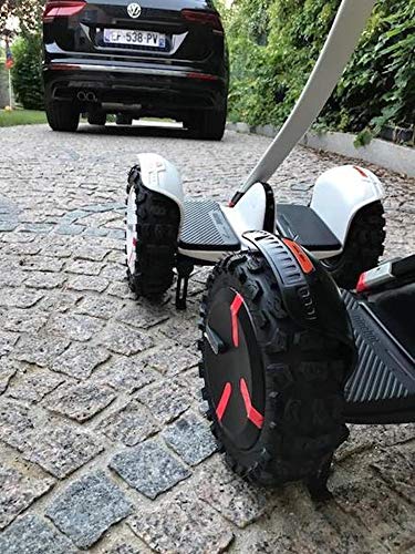 M4M Off Road tire for Segway miniPRO, Segway miniLITE and Ninebot S. Maximum Speed is Increased up to 12.5 mph. High Durability Tires. Tubeless Tires. Tire Size is 90/65-6.5.