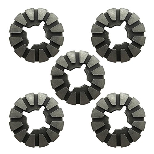 Harpow 5 pieces Hole pattern blade adaptor,power oscillating tool blades,multitool blades,power tool saw blades,fits Fein Bosch Craftsman Rockwell Einhell Westfalia Ferm Pro-Line Matrix tools