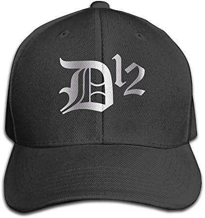 D12 Hip Hop Band Platinum Logo Adjustable Baseball Hat