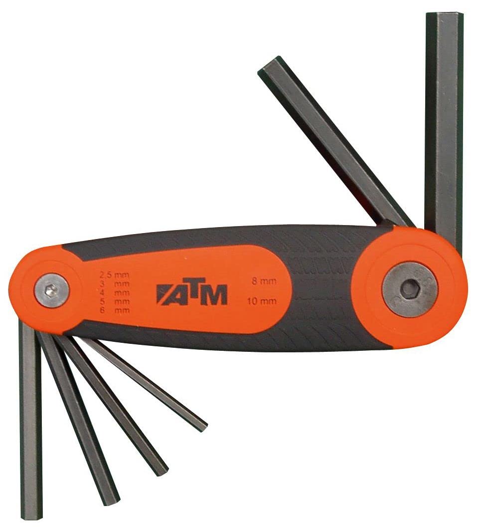 ATM A1101 - Juego llaves Allen en soporte tipo navaja 6 piezas - SW 2,5-8