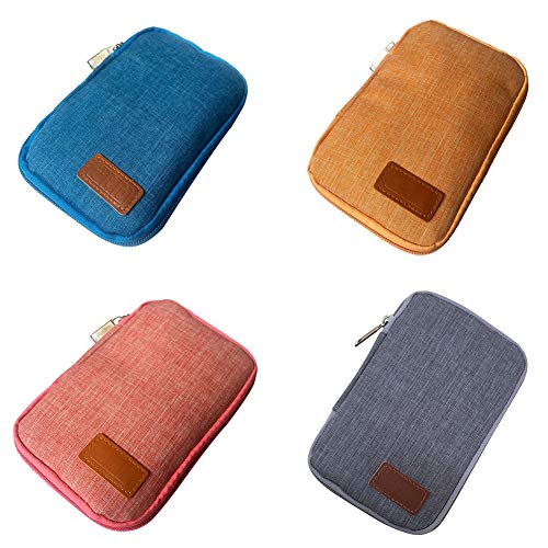 Yamalans Portable Electronic Accessories USB Drive Charger Cable Storage Bag Pouch Organizer Case Grey