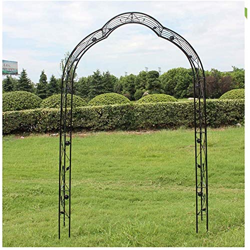 Awningcranks Rosenbogen Metall Romantische Deko Gartenbogen Metall Gartenbögen für Hochzeit Brautparty Prom Dekoration…