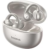 Baseus Bowie MC1 Pro Open Ear Earbuds, Hi-Res Wireless Audio with LDAC, HiFi4 Acoustic CD Sound, U-Ring CurveFit Comfort Design, SuperBass 2.0, DNN 4-Mic AI Clear Calls, IP67 Waterproof