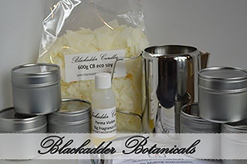 Beginners Candle Making Kit 100% Soy (Tins) Fruity and Festive Fragrances