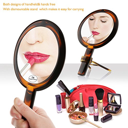 image for Makeup Mirror, Beautifive Vanity Mirror with Double Sided 1x/7x, Compa