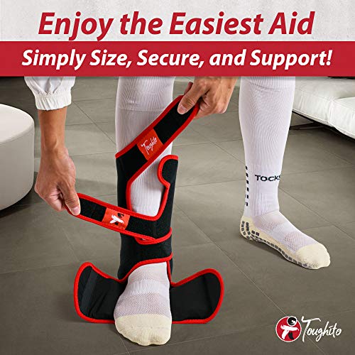 TOUGHITO Ankle Ice Pack Wrap for Achilles Tendonitis Relief