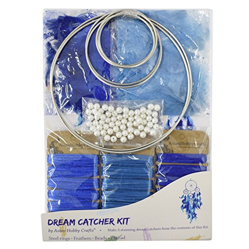 Asian Hobby Crafts DIY Dream Catcher Kit (Medium B) 2 Asian Hobby Crafts DIY Dream Catcher Kit (Medium B) - Image 2