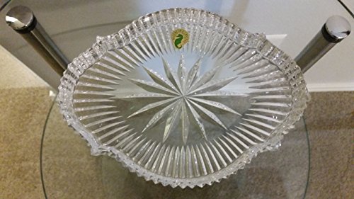 NEW IN BOX WATERFORD CRYSTAL 8" ACCENT DISH