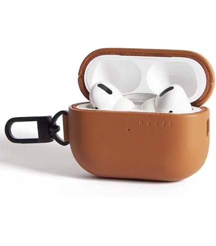Amazon.com: Mujjo Echelon Leather Case for AirPods (4th Gen