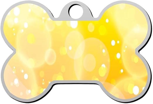 Vinmea Customized Sun Is Shining Brightly Pet Tag Bone Shaped Dog Tag Cat Tags Pet Id Tag Personalized Custom Your Pet S Name Number 3d Printing Amazon De Pet Supplies