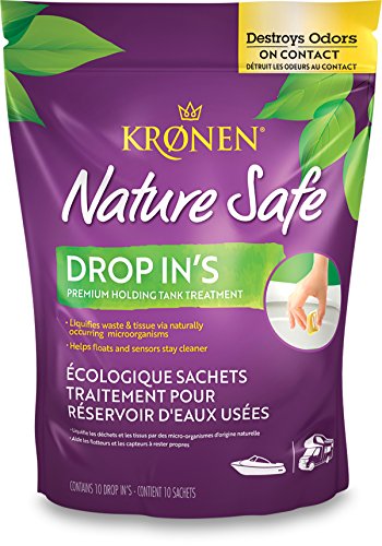 Kronen KDI013 Drop In's Holding Tank Treatment, (Pack of 10)