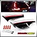 2x Rear Window decoration lamp led brake lights Warning Lamp For Nissan Rogue X-Trail 2014 2015 2016 2017