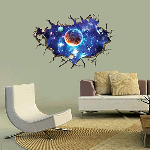 image for Iusun Sticker Iusun Christmas 3D Wall Sticker Art Vinyl Wall Decal Wal
