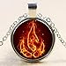 Handmade Avatar the last airbender necklace Avatar 4 Nations symbols necklace Avatar the Last Airbender Jewelry Glass Pendant glass cabochon birthday gift Gifts for her