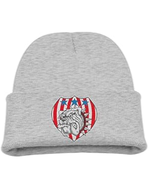 Bulldog With Shield Infant Toddler Baby Soft Cute Lovely Newborn Kids Hat Beanies Caps For Baby Boys Girls