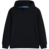 Hercugifts Cotton Kids Hoodie Light Weight Sweatshirt (Thin) Long Sleeve Boys Girls Fall Spring Pullover Clothes for Toddlers