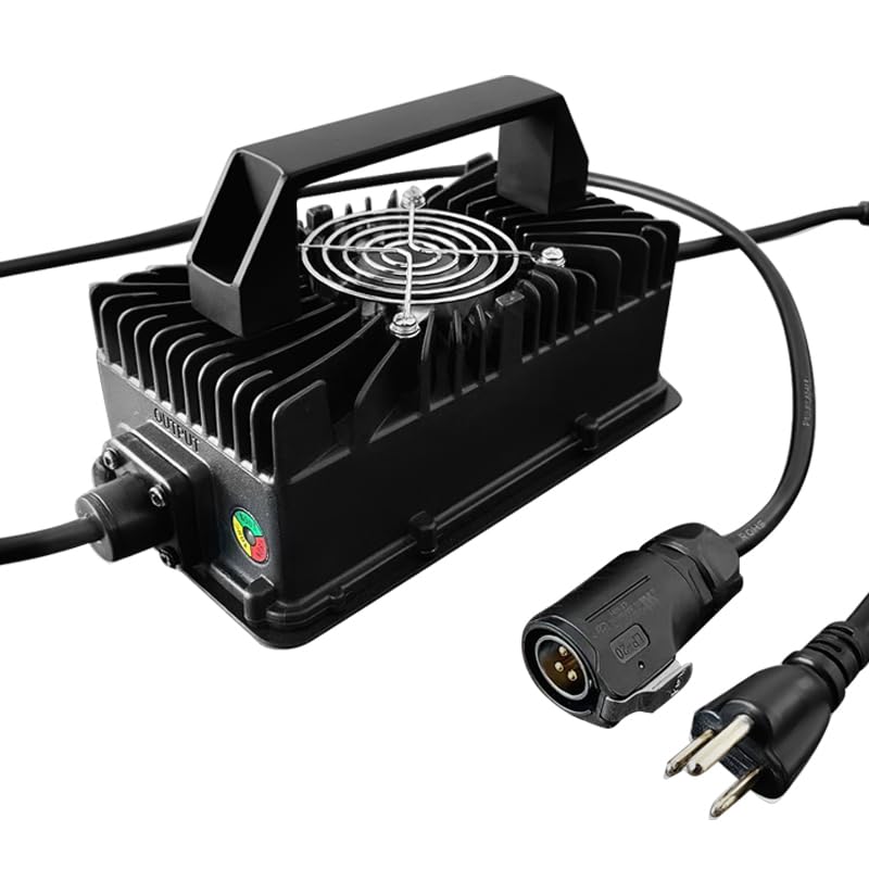 Photo 1 of 67.2V 10A Battery Charger for Sur Ron X LightBee, Waterproof Lithium-ion Power Adapter with Cooling Fan, efficient Lithium-ion Charger