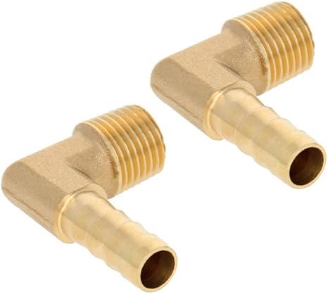Amazon Co Jp Othmro コネクタサイズ8mm ねじサイズ1 4 外ねじ 2個 蛇口タップク ねじタップコネクタ イックコネクタ 真鍮 水道管のジョイント パイプソケットアダプター継手 庭の灌漑システム用 Diy 工具 ガーデン