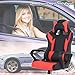 Gaming Chair Racing Chair Office Chair Ergonomic High-Back Leather Chair Reclining Computer Desk Chair Executive Swivel Rolling Chair with Adjustable Headrest Lumbar Support for Women, Men(Red)
