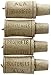 Wine Cork Candles - Gift Set of 4 (Fits any Wine Bottle) - Perfect Novelty Gift Item