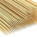 CandyHome Natural Bamboo Skewers Sticks for Shish Kabob, BBQ, Appetizer, Vegetables, Cheese, Fruit, Corn and More Food, 6 inch 200 Pcs